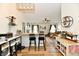 Bright living room and kitchen featuring an inviting open layout, perfect for modern living at 6556 Wandering Way, Indianapolis, IN 46241