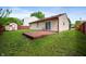 Backyard featuring a patio and a shed at 6715 Wandering Way, Indianapolis, IN 46241