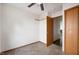 Bedroom with neutral carpet and a closet at 6715 Wandering Way, Indianapolis, IN 46241