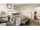 Well-appointed bedroom with a comfy bed, elegant decor, and a peaceful, relaxing atmosphere at 747 Tuxedo Dr, Westfield, IN 46074