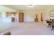 Open-concept living room seamlessly connects to the kitchen, offering ample space at 808 Heartland Ln, Brownsburg, IN 46112
