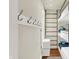 A hallway with bunk beds and coat hooks at 847 N Park Ave, Indianapolis, IN 46202