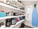 Organized pantry with ample shelving, providing plenty of storage space at 847 N Park Ave, Indianapolis, IN 46202