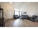 Inviting living room is bright and spacious at 895 Geronimo Dr, Greenfield, IN 46140