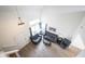 Bright and open living room with high ceilings and great natural light at 895 Geronimo Dr, Greenfield, IN 46140