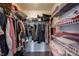 Walk-in closet with wire shelving and plenty of space for organization at 895 Geronimo Dr, Greenfield, IN 46140