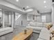 Finished basement featuring a spacious seating area with a wet bar, perfect for entertaining guests or relaxing at home at 914 N College Ave, Indianapolis, IN 46202