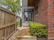 Inviting front entrance with a beautifully landscaped walkway at 914 N College Ave, Indianapolis, IN 46202