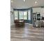 Charming dining area with bay window and modern kitchen appliances at 951 N Maiellen Dr, Greenfield, IN 46140