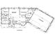 Detailed floor plan featuring 3 bedrooms, a great room, a kitchen, and a three-car garage at 951 N Maiellen Dr, Greenfield, IN 46140