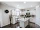 Bright kitchen offers modern appliances, stylish island, and ample counter space at 10447 Pintail Ln, Indianapolis, IN 46239