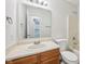 Bathroom features a vanity with sink, toilet, and shower/tub combo at 1093 Country Meadow Ct, Franklin, IN 46131