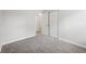 A view of the bedroom featuring neutral carpeting and closet at 1093 Country Meadow Ct, Franklin, IN 46131