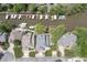Aerial view of a lovely home with private boat docks in a beautiful neighborhood at 11226 Blackwalnut Pt, Indianapolis, IN 46236