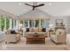 Inviting living room featuring neutral tones, comfortable seating, and scenic outdoor views at 11226 Blackwalnut Pt, Indianapolis, IN 46236