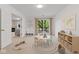 Playroom with fun decor, a rug, natural light, and views of the patio at 11226 Blackwalnut Pt, Indianapolis, IN 46236