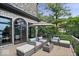 Relaxing deck area with comfortable seating perfect for enjoying the outdoor ambiance at 11715 Landings Dr, Indianapolis, IN 46256