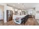 Spacious kitchen with a large island and stainless steel appliances, perfect for entertaining at 14075 Knightstown E Dr, Carmel, IN 46033