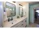 Bathroom features double sinks, modern lighting, and plenty of counter space at 16419 Connolly Dr, Westfield, IN 46074