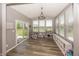 Bright bonus room features luxury vinyl flooring, ample natural light, and backyard views at 16419 Connolly Dr, Westfield, IN 46074