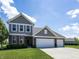 Charming two-story home featuring a well-manicured lawn and a three-car garage, perfect for Gathering living at 16419 Connolly Dr, Westfield, IN 46074