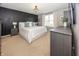 Well-lit main bedroom with modern furnishings and stylish decor at 16419 Connolly Dr, Westfield, IN 46074