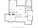 Detailed floor plan showcasing the layout of the home, including room dimensions and storage spaces at 1799 Hourglass Dr, Carmel, IN 46032