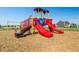 Colorful playground with slides and climbing area, providing hours of fun for children of all ages at 2008 Black Oak Dr, Shelbyville, IN 46176