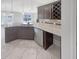 An open concept kitchen with stainless steel appliances at 2913 Lily Dr, Lebanon, IN 46052