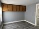 Empty bedroom with window and gray walls at 3342 Foltz St, Indianapolis, IN 46221