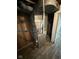 Furnace in an unfinished room with a laminate floor at 3628 Breen Dr, Indianapolis, IN 46235