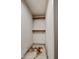 Small closet with two shelves at 502 S Harrison St, Alexandria, IN 46001