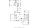 Detailed floor plan showcasing the layout, dimensions, and room names of the entire home at 535 W 93Rd St, Indianapolis, IN 46260