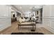 Spacious floor plan showing a seamless flow between kitchen, dining, and living areas, ideal for entertaining at 5682 Broadway St, Indianapolis, IN 46220