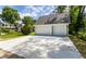 Spacious two car garage and driveway provides ample parking at 5682 Broadway St, Indianapolis, IN 46220