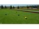 Bocce ball court in a well-maintained community at 6031 Madera Dr, Whitestown, IN 46075