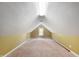 Finished attic with painted walls and white trim at 7910 N College Ave, Indianapolis, IN 46240