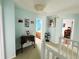 Upstairs hallway with a desk and pictures at 932 Eagle Brook Cir, Shelbyville, IN 46176