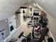 Attic home gym featuring gym equipment and neutral walls at 10 Sara Ct, Whiteland, IN 46184