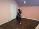 View of a bedroom featuring hardwood floors and neutral paint at 1164 Groff Ave, Indianapolis, IN 46222