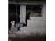 Basement foundation with blocks at 1168 N Gladstone Ave, Indianapolis, IN 46201