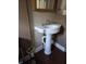 Bathroom featuring a sink with chrome faucet at 1168 N Gladstone Ave, Indianapolis, IN 46201