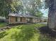 Well-kept single-story home featuring a brick facade and quaint front porch at 1263 Barefoot Trl, Greenwood, IN 46142