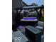 Inviting hot tub with a gazebo, string lights, fire pit, and comfortable seating for relaxing evenings outdoors at 12993 E 131St St, Fishers, IN 46037
