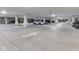 Well-lit parking garage with ample space for residents at 222 N East St # 103, Indianapolis, IN 46204
