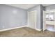 Spacious bedroom with a closet and doorway into another room at 3109 E St Joseph St, Indianapolis, IN 46201