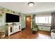 Bright living room with hardwood floors at 3552 N Talley Rd, Columbus, IN 47203