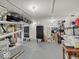 Unfinished basement with furnace, utilities, and ample storage space at 3659 Watson Rd, Indianapolis, IN 46205