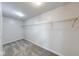 Walk-in closet featuring shelving providing ample storage space at 4055 Steelewater Way, Indianapolis, IN 46235