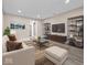 Inviting living room featuring modern decor and comfortable seating area at 429 Colescott St, Shelbyville, IN 46176